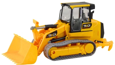 Zabawka LEAN Toys Spychacz Gąsienicowy — Pojazd Budowlany z Ruchomą Łyżką (5905991058335)