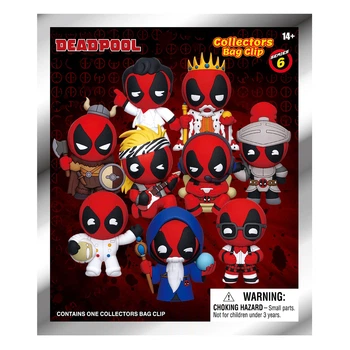 Игровая фигурка на клипсе Monogram поливинилхлорид 7.1х3.7х2.3 см Дэдпул (699028)