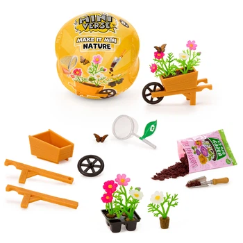 Игровой набор MGA's Miniverse Nature 3 Создай мир природы с миниатюрными растениями