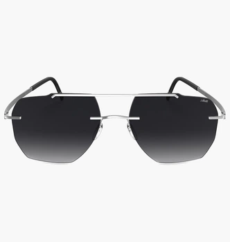Солнцезащитные очки Silhouette Grey/Metallic 8746-7000 MISC