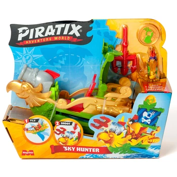 Игровой набор Piratix S Пиратский корабль Небесный охотник 15.5x6.5x12 см