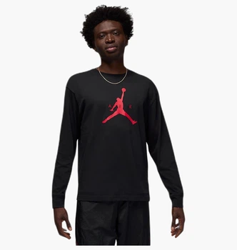 Футболка Air Jordan Jumpman MenS Long- Sleeve T- Shirt Black IM9799-011 S