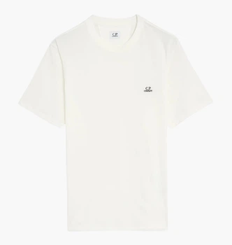 Футболка CP Company Logo Patch White RCCMTS726A005100W-103 XL
