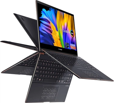 Стильнbй ноутбук ASUS ZenBook S13 Flip | Intel core i5-1240P | 12 ядер|ОЗУ 16GB DDR5 | SSD 512Gb |OLED| Сенсорний x360