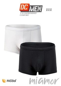 Трусы-боксеры мужские из модала DCPolo 111 Modal (2 шт) M Черные/Серые