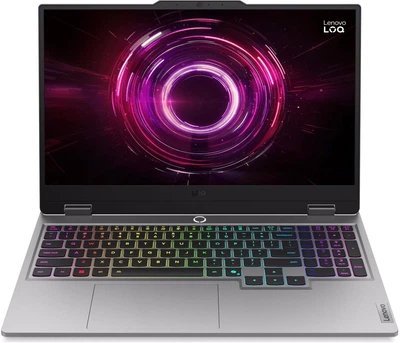 Ноутбук Lenovo 15.6 LOQ 15AHP10 FHD IPS 144Hz/Ryzen 5 220/16GB/512SSD/RTX 5050/W11H/Luna Gray (83JG000JUS)