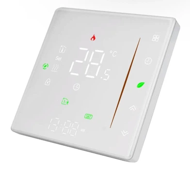 Терморегулятор Smart Pro Wi-Fi для теплого пола White