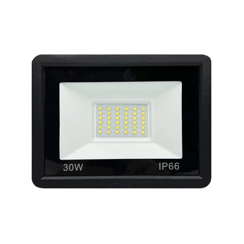 Прожектор світлодіодний LUMINARIA FL-30W 5000K BLACK 162x122x28 220V IP65 (вуличний) (2384637875)