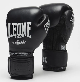 Боксерські рукавички Leone Greatest Black 12 ун. (3089_500169)