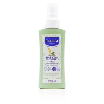 Дитячий спрей від комарів для тіла Mustela Babyzzz Talco non Talco з народження 100мл