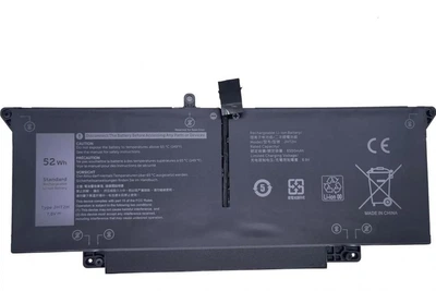 Батарея JHT2H для ноутбука DELL Latitude 7410 7310 (7.6V 52 Wh) Replacement