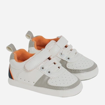 Детские текстильные тапочки в садик для мальчика Cool Club NBW1S22-CB34 22 Light Beige (5903977166326)