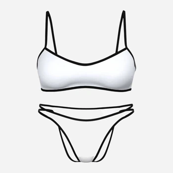 Купальник роздільний жіночий Victoria's Secret 691897428 L Білий (1159859696)