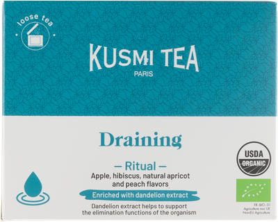 Чайная смесь Kusmi Tea Draining органическая 100 г (3585810117775)