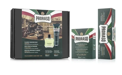 Набір для гоління Proraso Duo Pack Tube+Lotion Refreshing