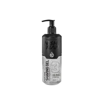 Гель для гоління Nishman Shaving Gel No.3 Fresh Active 400 мл