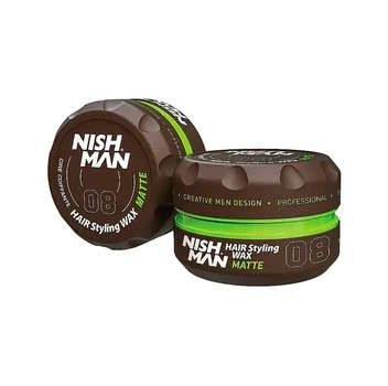 Віск для укладання волосся Nishman Hair Styling Wax 08 Matte 100 мл