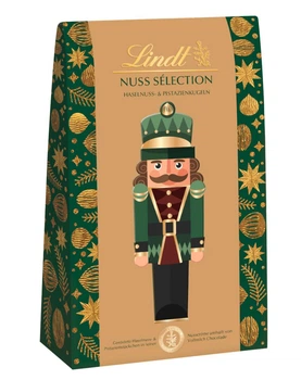 Шоколадные конфеты Lindt Chocolate Nut Selection Pistazien Haselnusskugeln 127г