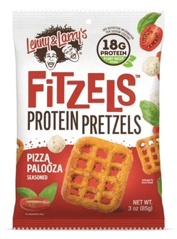 Снеки Lenny and Larry's Fitzels Protein Pretzels Pizza Palooza 85г
