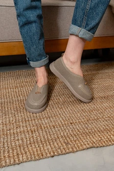 Мокасини анатомічні DJUS SHOES натуральна шкіра 36 розмір (24,5 см.) Бежевий