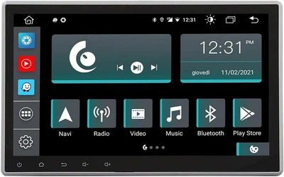 Автомагнитола JFSound JF-011A-XDAB-D9 / 10.1" / Сенсорная / 4/64Гб / Android 10 / Bluetooth / GPS / WI-FI / DAB / 1DIN 10058091911111 b4