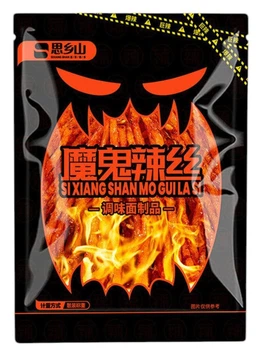Снек Латяо Si Xiang Shammo Quila Si Latiao Hot Spicy 34г