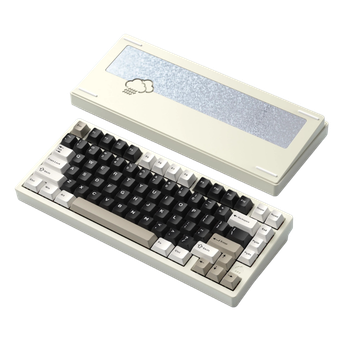 Клавіатура бездротова WOBKEY Rainy 75 PRO Electro White