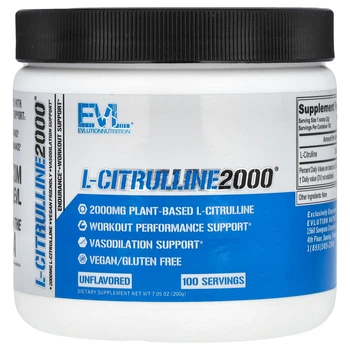 Амінокислоти Цитрулін у порошку Evlution Nutrition L-Citrulline 2000 200 г Без смаку