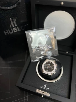 Часы Hublot Big Bang Silver-Black 43мм