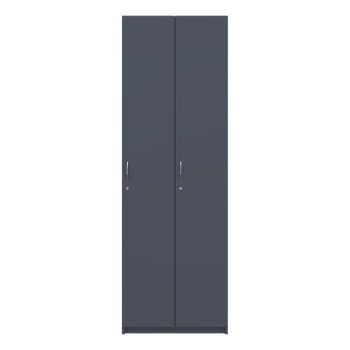 Роздягальня Doros 2-х секційна Графіт 2 ДСП 60х52х180 (DRS-011613)