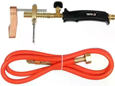 Газовый паяльник YATO для кровельных работ, шланг 1.5 м