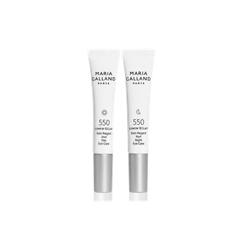 Maria Galland 550 Lumin’Éclat Eye Contour Duo — денний і нічний крем для шкіри навколо очей, проти зморшок і темних кіл, 2×10 мл