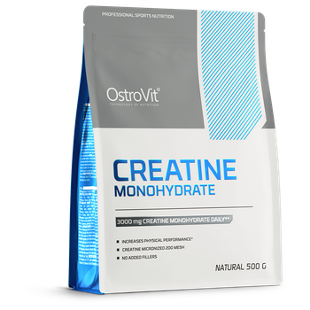 Креатин OstroVit Creatine monohydrate 500гр - без смаку
