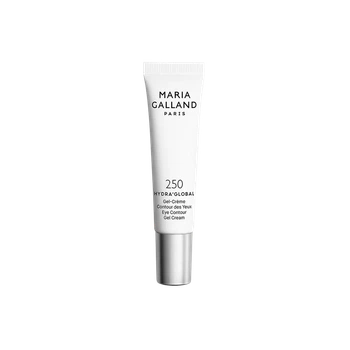 Maria Galland 250 Hydra'Global Eye Contour Gel Cream – увлажняющий гель-крем для кожи вокруг глаз против темных кругов и отеков, 15 мл