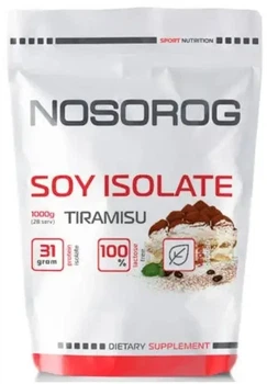 Соєвий протеїн Nosorog Soy Isolate Protein 1 кг (тірамісу)