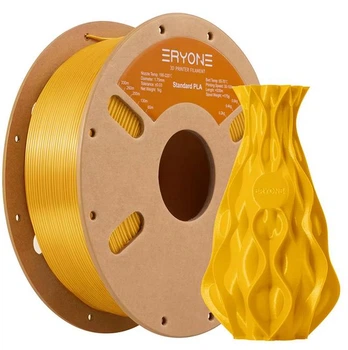 PLA пластик для 3D принтера ERYONE Standard 1.75 мм 1 кг ,Mango Yellow