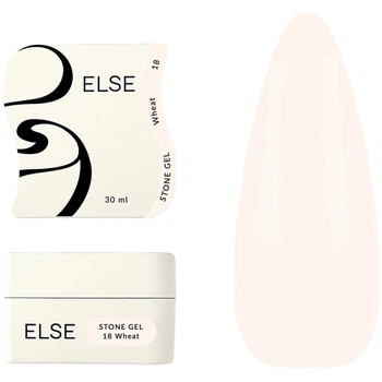 ELSE Stone Gel Гель для нарощування та укріплення нігтів №18 Wheat, 30 мл