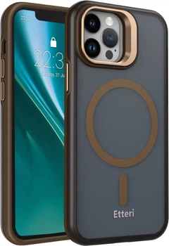 Чохол Etteri Morning Fog для Apple iPhone 12 / 12 Pro Brown (5907582342021)