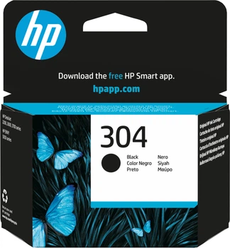 Картридж HP 304 N9K06AE Ink Cartridge Black (8898948607434)
