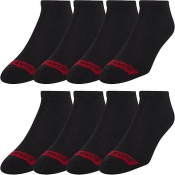 Комплект шкарпеток з контролем вологості 8 пар Levi's 8-Pack Superior Comfort Half Cushion Socks Color: Black US8-12 EU41-45 26-30см