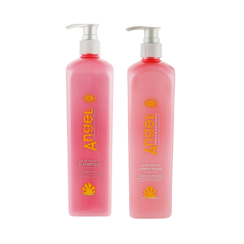 Набор для защиты цвета волос Angel Professional Color Protect шампунь 250 мл и кондиционер 250 мл