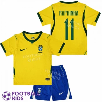 Футбольна форма для дітей RAPHINHA 11 збірної Бразилії Third 2026 Brazil FIFA World Cup 135-145 см (set4750-137074-4)