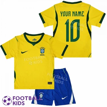 Футбольна форма дитяча з Власним прізвищем збірної Бразилії Third 2026 Brazil FIFA World Cup 145-155 см (set4750-137062-4)