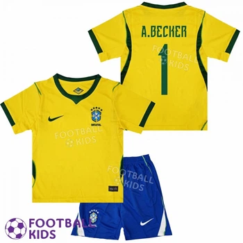 Футбольна форма для дітей A.BECKER 1 збірної Бразилії Third 2026 Brazil FIFA World Cup 135-145 см (set4750-137063-4)