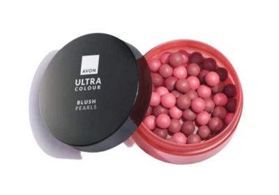 Румяна в шариках Avon Ultra Colour Blush Pearls оттенок Насыщенный Deep Blush 28 г