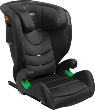Fotelik samochodowy Caretero Nimbus i-Size Isofix uniwersalny 2 w 1 czarny 100–150 cm (5908310390918)