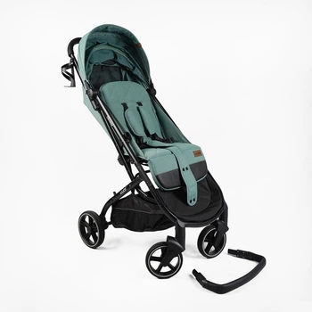 Коляска прогулочная детская JOY "Elegans" (A-40481) зеленая