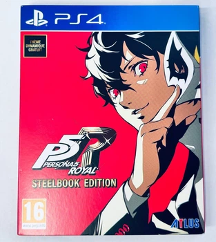 Диск для PlayStation 4 - Persona 5 Royal Steelbook Edition, английская версия, Б/У