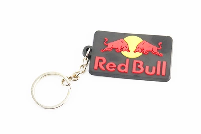 Брелок гумовий до ключів 50x30 мм Red Bull, PRC