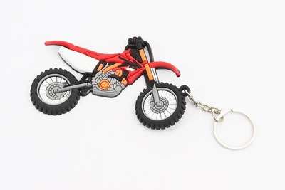 Брелок гумовий у формі мотоцикла MOTOCROSS 86×62 мм PRC